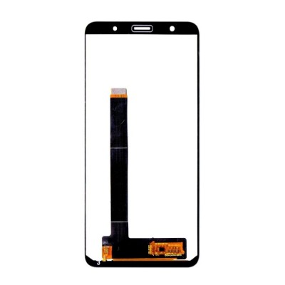 Lcd With Touch Screen For Lava Z81 White By - Maxbhi Com