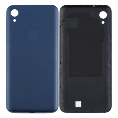 Back Panel Cover For Motorola Moto E6 Blue - Maxbhi Com