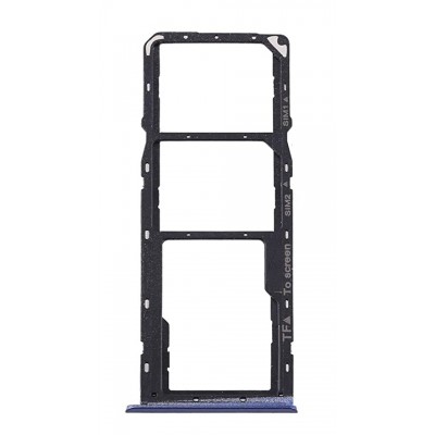 Sim Card Holder Tray For Realme Q Blue - Maxbhi Com