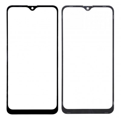 Replacement Front Glass For Xiaomi Redmi 8 Black By - Maxbhi Com