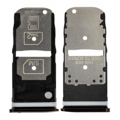 Sim Card Holder Tray For Motorola One Zoom Black - Maxbhi Com
