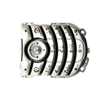 Keypad For Motorola C139 Silver - Maxbhi Com