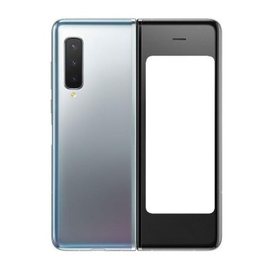 Full Body Housing For Samsung Galaxy Fold 5g Silver - Maxbhi Com