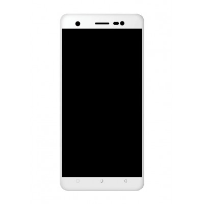 Lcd With Touch Screen For Lava Iris 65 White By - Maxbhi Com