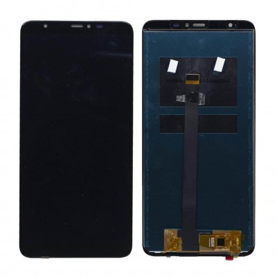 LCD with Touch Screen for Lava Z62 Blue