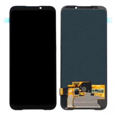 Lcd With Touch Screen For Xiaomi Black Shark 2 Pro Black By - Maxbhi Com