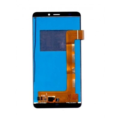 Lcd With Touch Screen For Micromax Canvas Mega 4g Q417 White By - Maxbhi Com