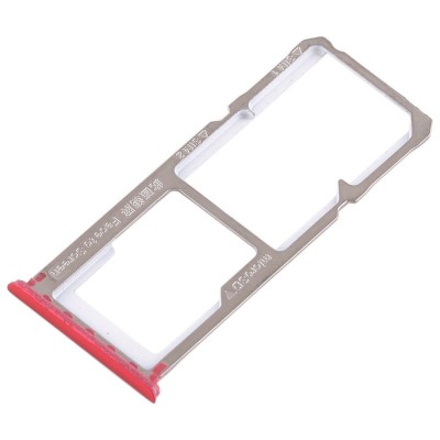 Sim Card Holder Tray For Oppo A83 Red - Maxbhi Com