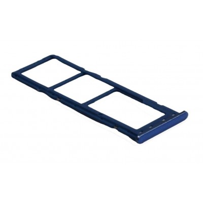 Sim Card Holder Tray For Vivo V15 Blue Chrome - Maxbhi Com