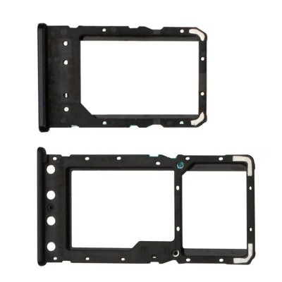 Sim Card Holder Tray For Xiaomi Redmi 6a Black - Maxbhi Com