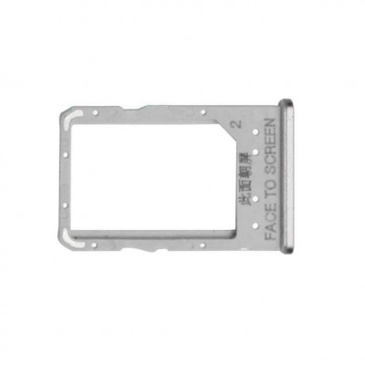 Sim Card Holder Tray For Xiaomi Redmi 6a Grey - Maxbhi Com