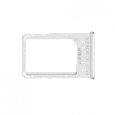 Sim Card Holder Tray For Xiaomi Redmi 6a White - Maxbhi Com