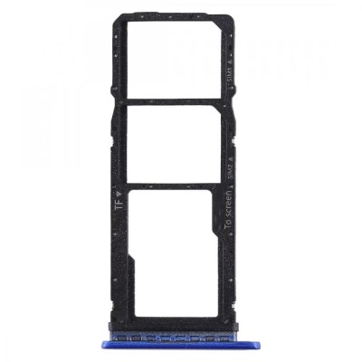 Sim Card Holder Tray For Honor Play 3 Blue - Maxbhi Com