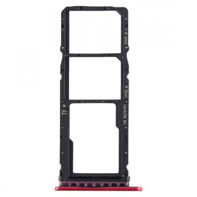 Sim Card Holder Tray For Honor Play 3 Red - Maxbhi Com