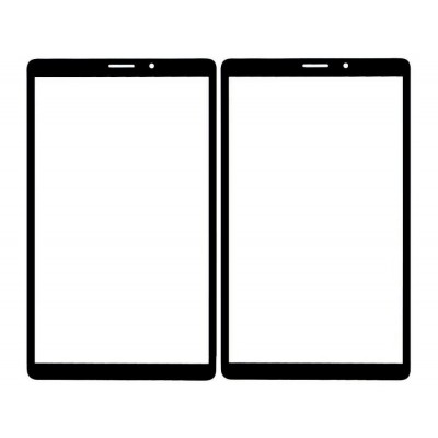 Replacement Front Glass For Lenovo Tab M7 Black By - Maxbhi Com