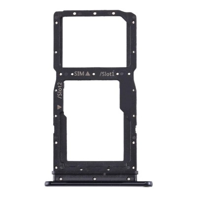 Sim Card Holder Tray For Huawei Enjoy 10 Plus Black - Maxbhi Com