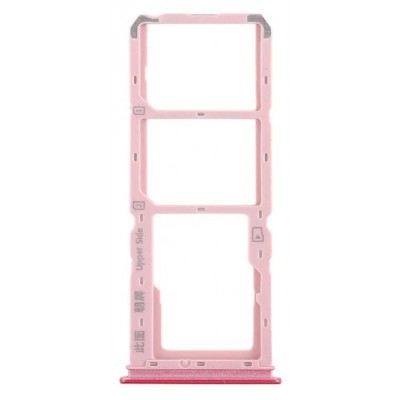 Sim Card Holder Tray For Vivo Y91i 2018 Red - Maxbhi Com