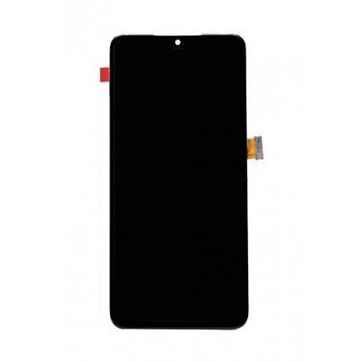 Lcd With Touch Screen For Lg G8x Thinq Black By - Maxbhi Com