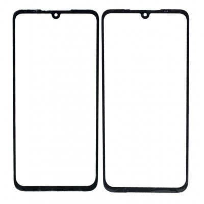Replacement Front Glass For Lg G8x Thinq Black By - Maxbhi Com