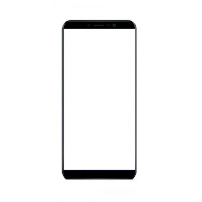 Replacement Front Glass For Wiko Y80 Blue By - Maxbhi Com