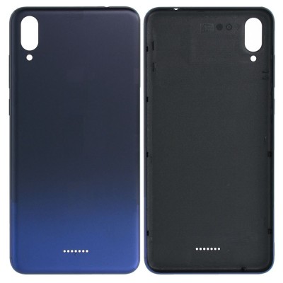 Back Panel Cover For Wiko Y80 Black - Maxbhi Com