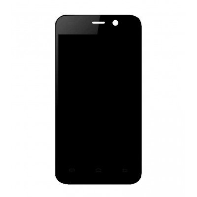 Lcd With Touch Screen For Qmobile Noir X35 White By - Maxbhi Com