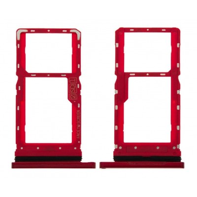 Sim Card Holder Tray For Motorola Moto G8 Play Red - Maxbhi Com