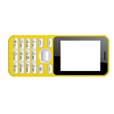 Full Body Housing For Aqua Mobile Turbo Yellow - Maxbhi Com