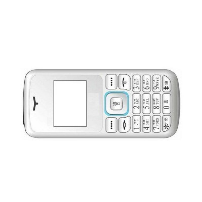 Full Body Housing For Detel D1 Plus White - Maxbhi Com