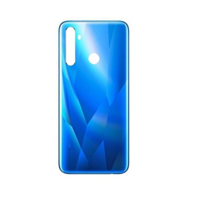 Back Panel Cover For Realme 5s Blue - Maxbhi Com