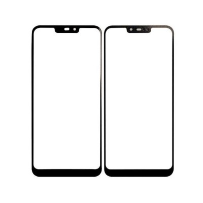 Replacement Front Glass For Huawei Honor 8c Red By - Maxbhi Com
