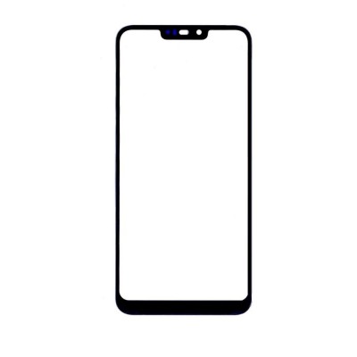 Replacement Front Glass For Huawei Honor 8c Red By - Maxbhi Com