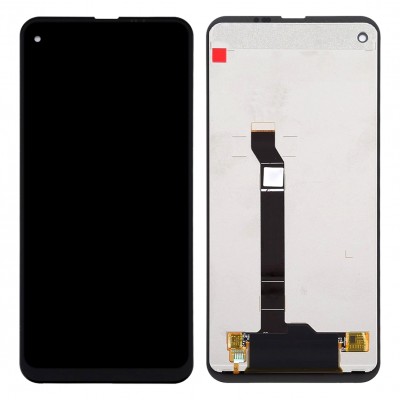 Lcd With Touch Screen For Lg Q70 White By - Maxbhi Com