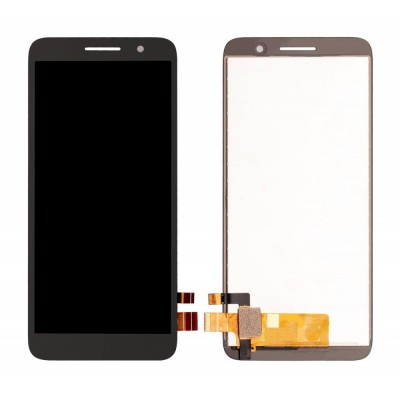 Lcd With Touch Screen For Alcatel 1 Black By - Maxbhi Com