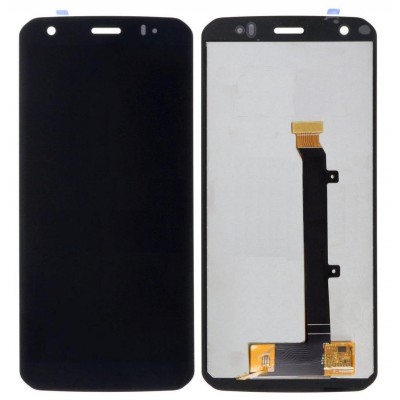 Lcd With Touch Screen For Cat S52 White By - Maxbhi Com