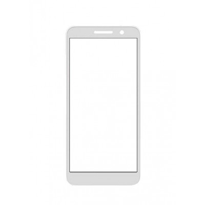 Replacement Front Glass For Alcatel 1 White By - Maxbhi Com