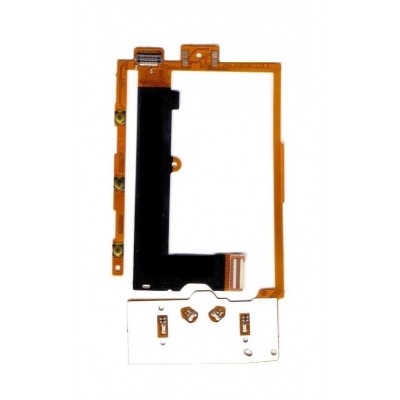 Lcd Connector For Nokia X300 X3 Keypad With Keyboard Flex Cable Membrane - Maxbhi Com