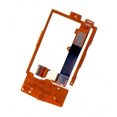 Lcd Connector For Nokia X300 X3 Keypad With Keyboard Flex Cable Membrane - Maxbhi Com