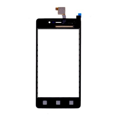 Touch Screen Digitizer For Micromax Unite 3 Q372 Black By - Maxbhi Com