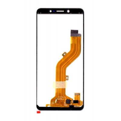 Lcd With Touch Screen For Itel A44 Black By - Maxbhi Com