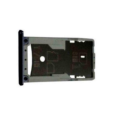 Sim Card Holder Tray For Xiaomi Redmi Note 3 Mediatek Black - Maxbhi Com