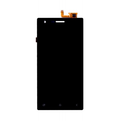 Lcd With Touch Screen For Micromax Canvas Xpress 4g Q413 Black By - Maxbhi Com