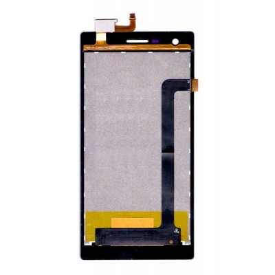 Lcd With Touch Screen For Micromax Canvas Xpress 4g Q413 Black By - Maxbhi Com