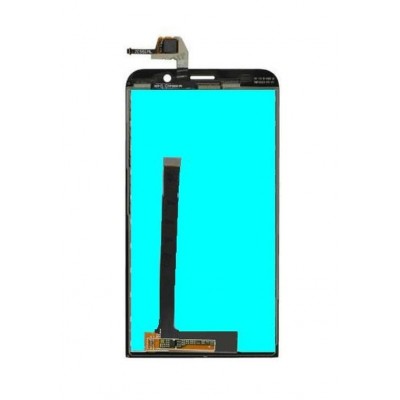 Lcd With Touch Screen For Asus Zenfone 2 Deluxe Special Edition Silver By - Maxbhi Com