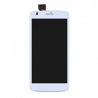 Lcd With Touch Screen For Lava Iris Selfie 50 Blue By - Maxbhi Com