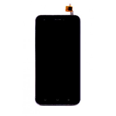 Lcd With Touch Screen For Intex Aqua Hd 5 5 Black By - Maxbhi Com