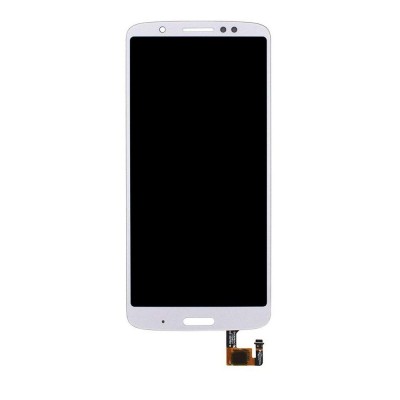 Lcd With Touch Screen For Motorola Moto G6 Plus White By - Maxbhi Com