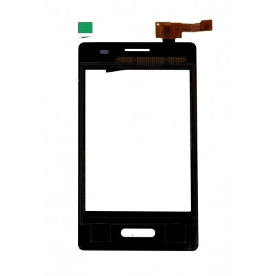 Touch Screen Digitizer For Lg Optimus L3 Ii E425 Black By - Maxbhi Com