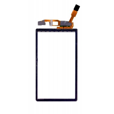 Touch Screen Digitizer For Sony Ericsson Xperia Neo V Silver By - Maxbhi Com