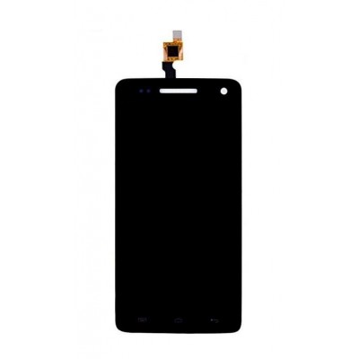 Lcd With Touch Screen For Micromax A120 Canvas 2 Colors Yellow By - Maxbhi Com
